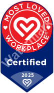 Most Loved Workplace® Certified