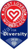 Most Loved Workplace® for Diversity