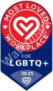 Most Loved Workplace® for LGBTQ+