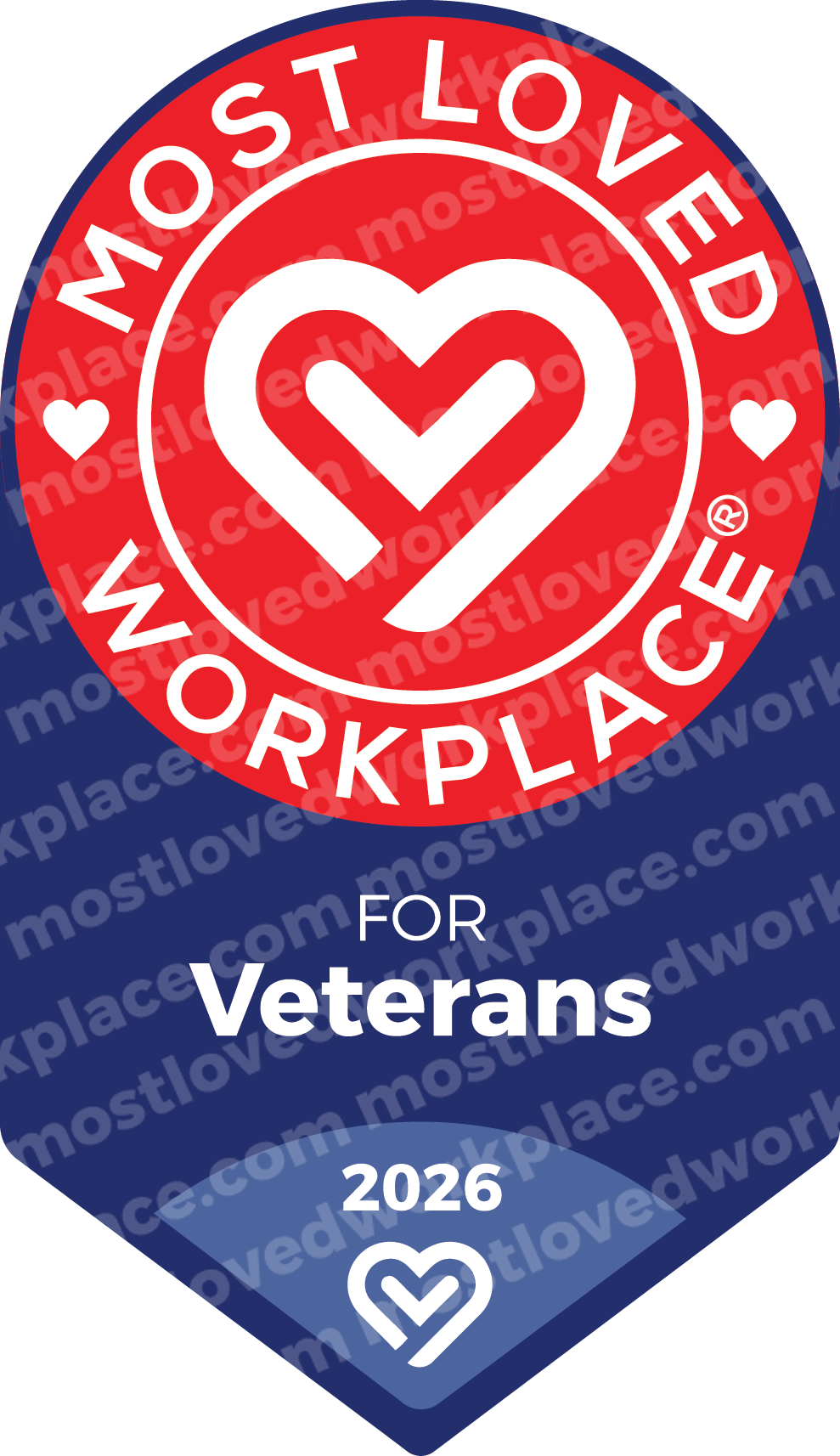 Most Loved Workplace® for Veterans